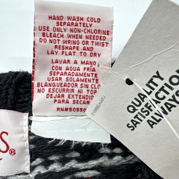 Vintage Christmas Fair Isle Wool Blend Sweater Womens Large Pullover Holiday NEW - Picture 10 of 13